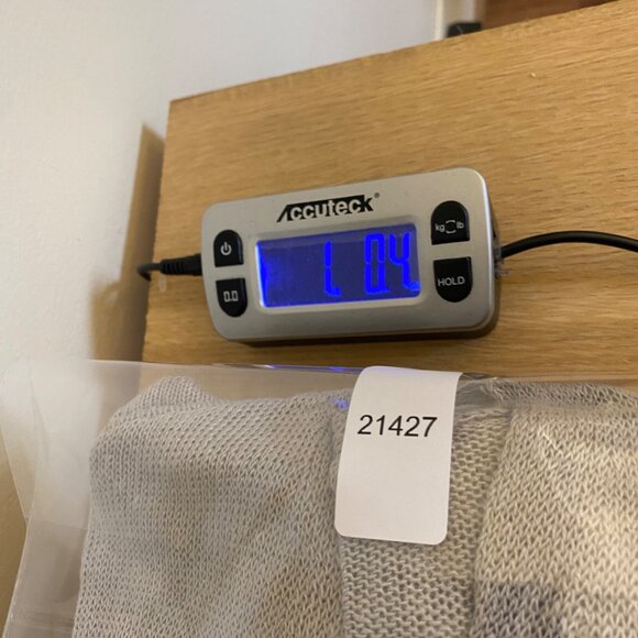 J Jill Sweater Womens L Gray Linen Blend Long Cardigan Loose Knit Pockets Casual - Picture 10 of 10